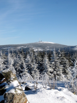 Blick zum Brocken